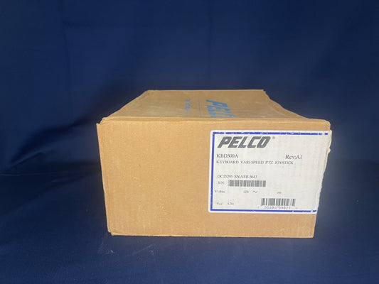 Pelco KBD300A Functionality Variable Speed/Joystick Keyboard - New Surplus