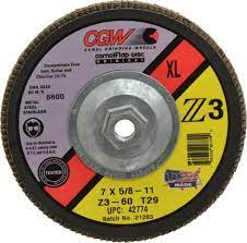 CGW Abrasives 42774 Premium Z3 XL T29 Flap Disc