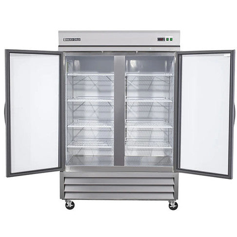 Maxx Cold MXSR-49GD Glass Door Reach In Refrigerator - Reconditioned