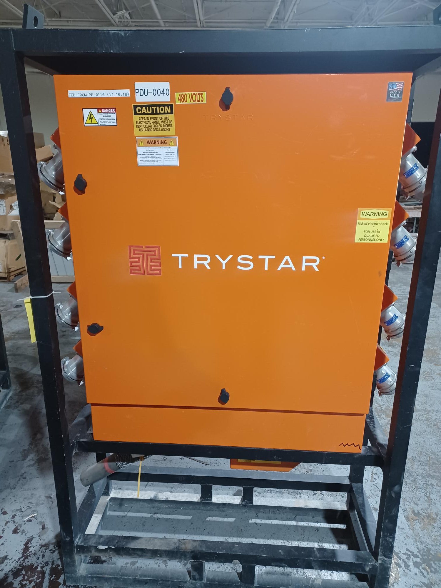 Trystar Model No. IL045VDEBSLIM Distribution Center Used Load