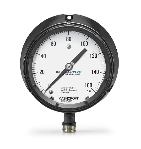 Ashcroft 45-1279-SS-04L-60 Duragauge Pressure Gauge - New Surplus
