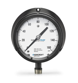 Ashcroft 45-1279-SS-04L-60 Duragauge Pressure Gauge - New Surplus