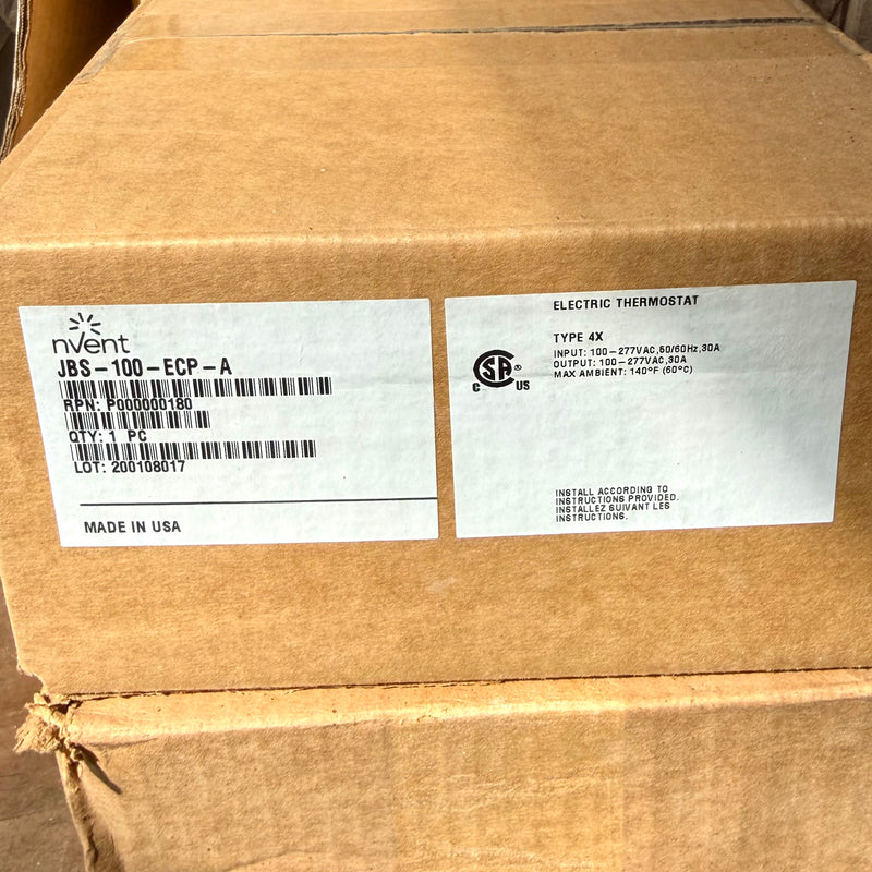 Raychem JBS-100-ECP-A Power Connection Box and Digital Controller - New Surplus