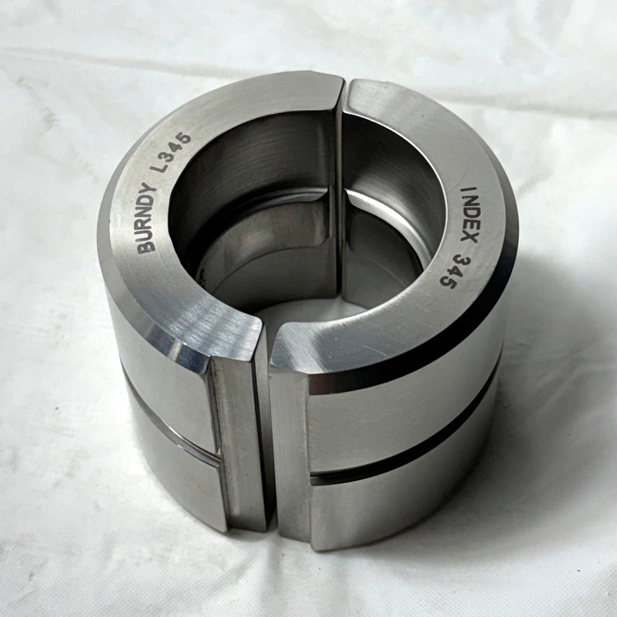 Burndy L345 Stainless Steel Circular Butting Twin L Die - New Surplus
