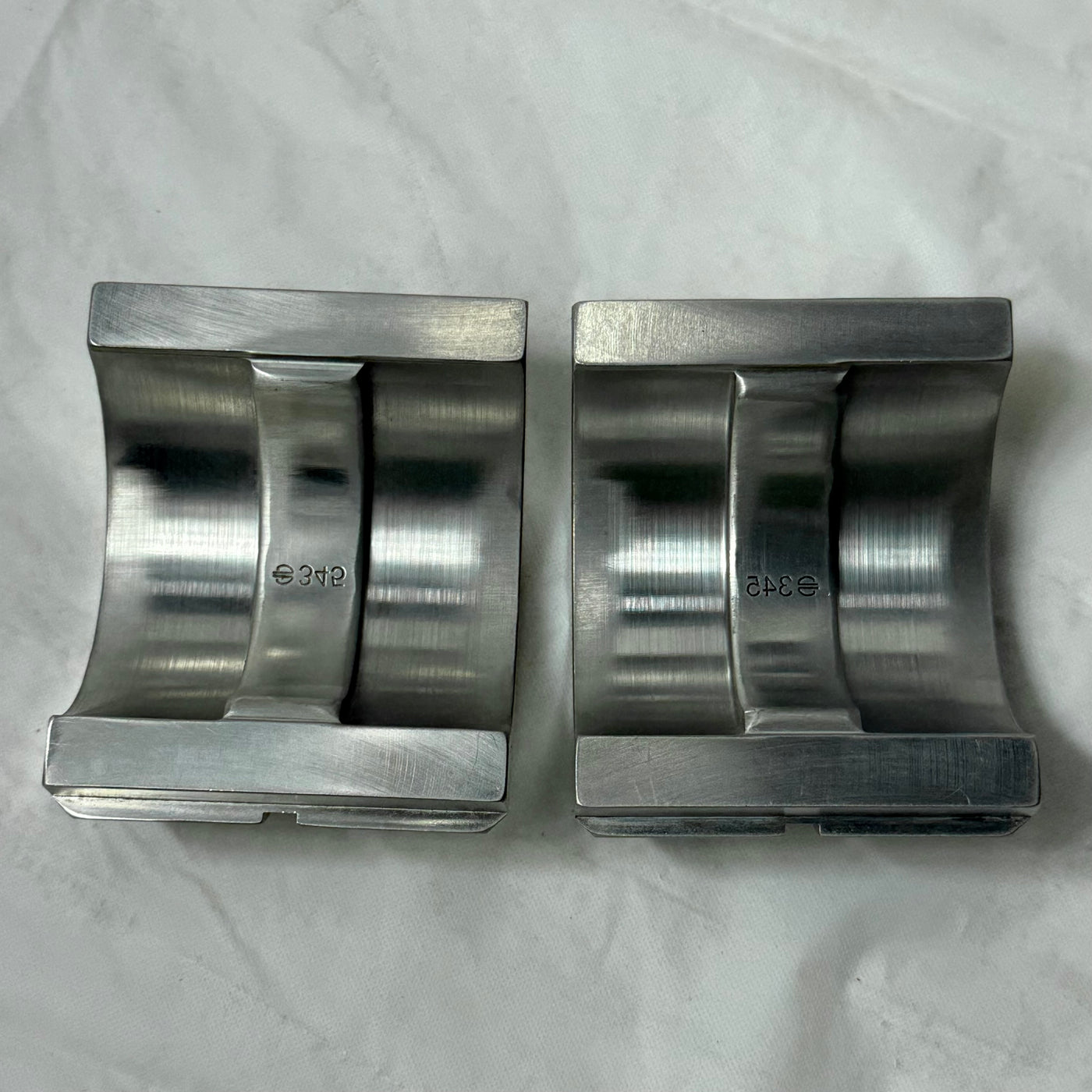 Burndy L345 Stainless Steel Circular Butting Twin L Die - New Surplus
