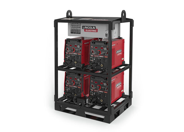Lincoln Flextec 350X PowerConnect 4 pack