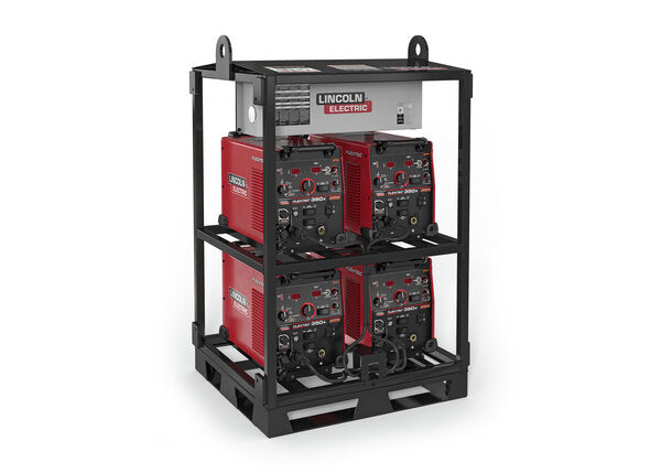Lincoln Flextec 350X PowerConnect 4 pack