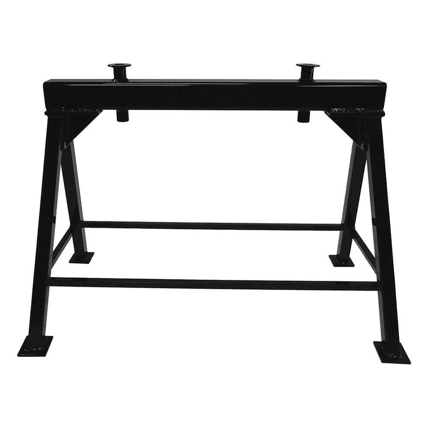 ABA Machine Sawhorse With Guide Tubes for 36in. Pipe