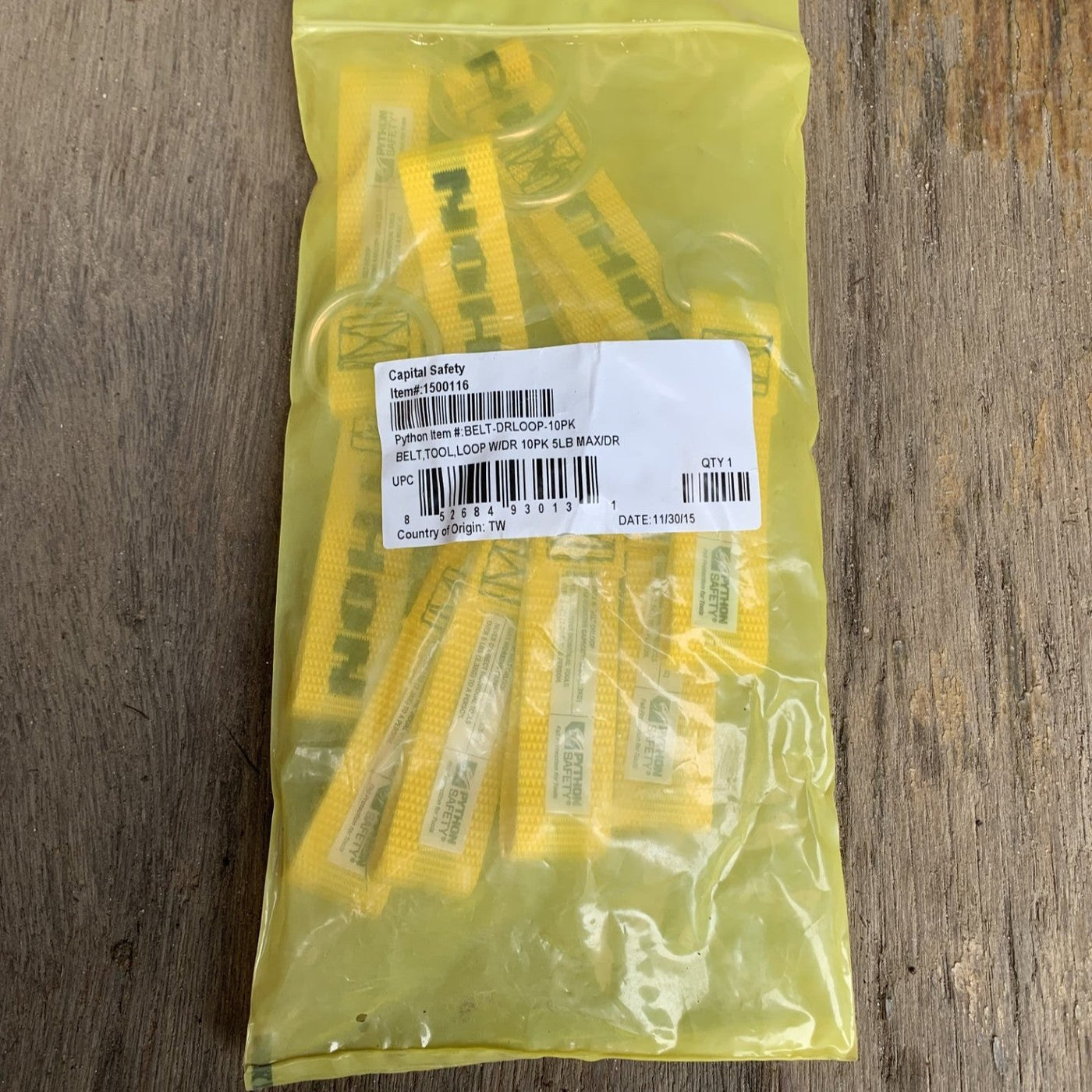 3M DBI-SALA 11500116 Belt Loop D-Ring 10PK - New Surplus