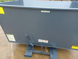 Dump Hopper 2 Cubic Yard Medium Duty Forklift Hopper -  Reconditioned