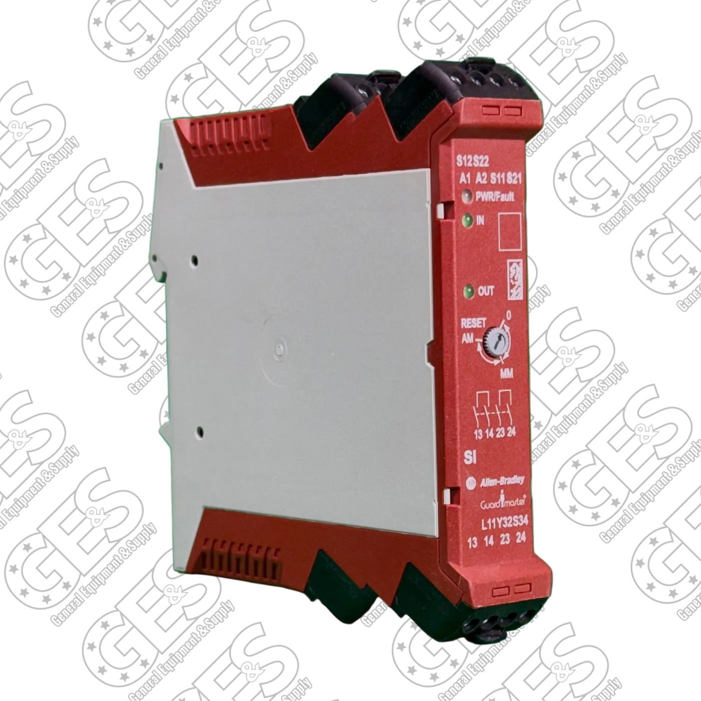 Allen-Bradley 440R-S12R2 Guardmaster Single Input Safety Relay - New Surplus