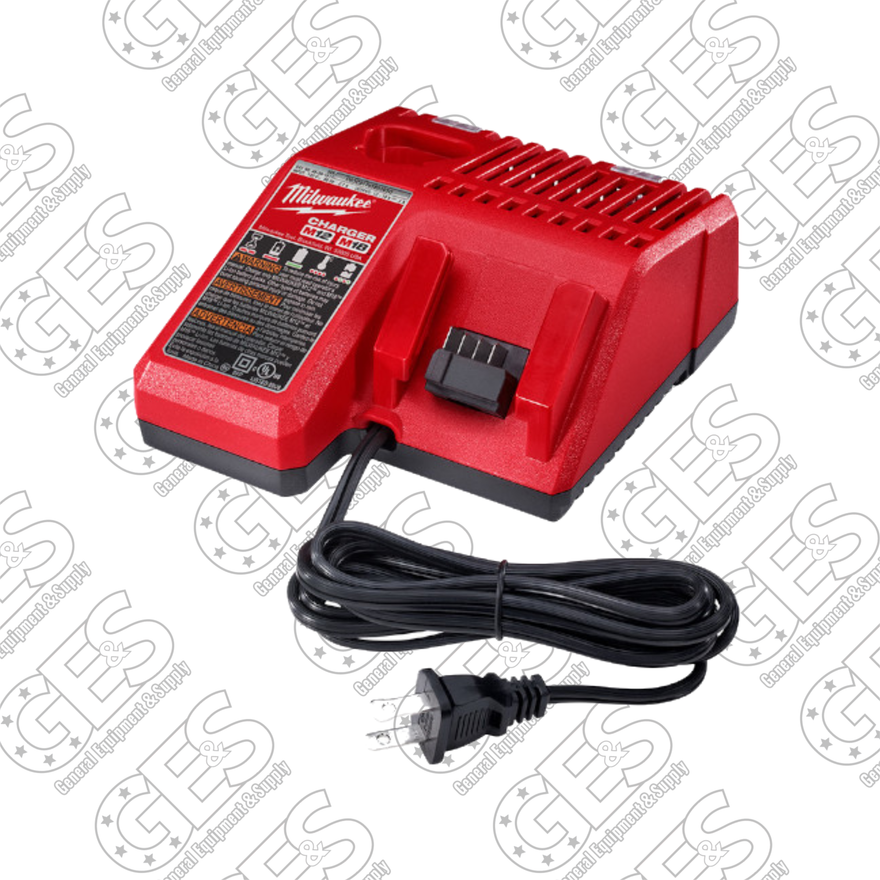 Milwaukee M12 or M18 18V and 12V Multi Voltage Lithium Ion Battery Charger 48-59-1812 - New