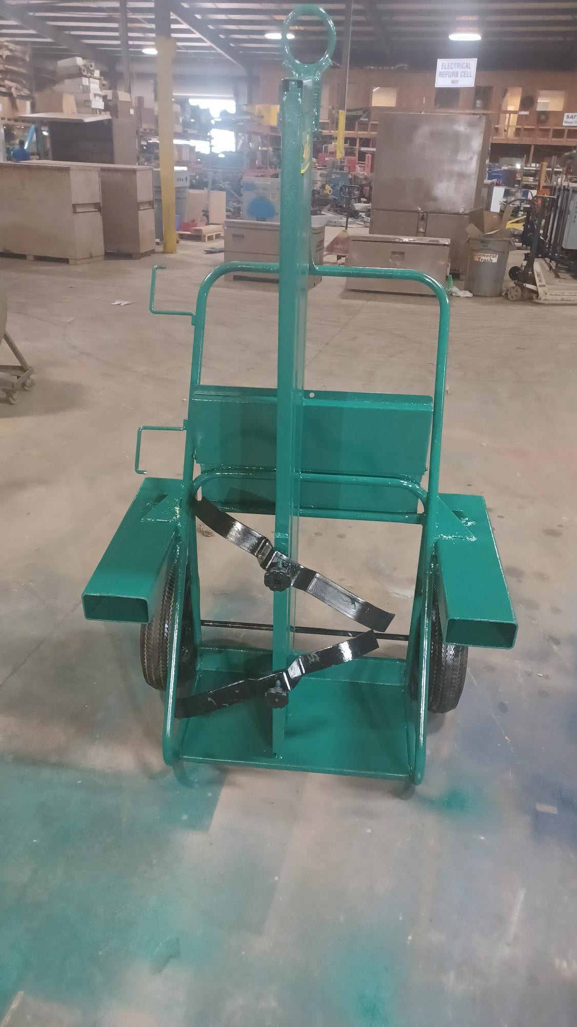Saf-T-Cart 552-16FW-FL Dual Bottle Cart  -  Reconditioned