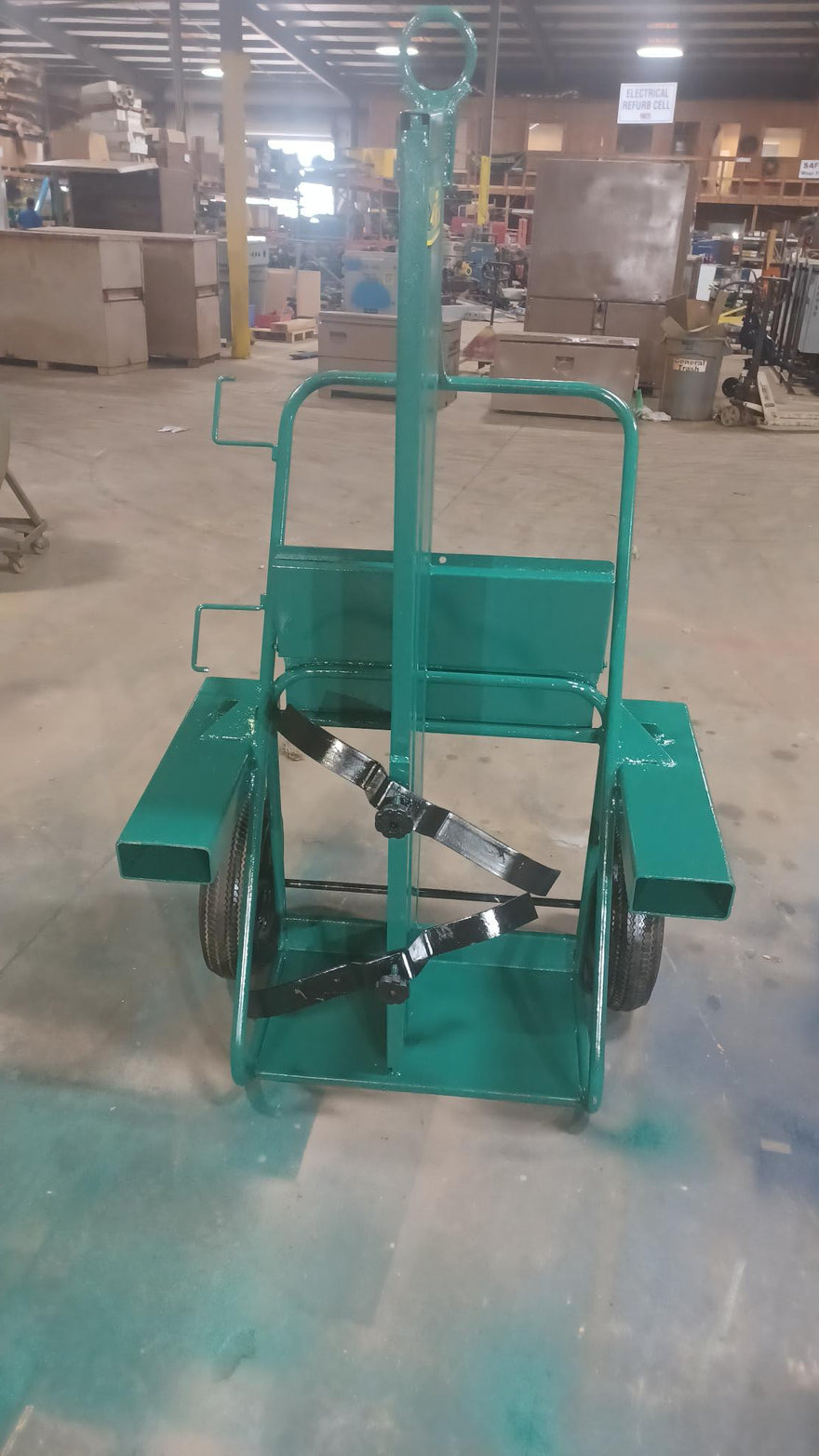 Saf-T-Cart 552-16FW-FL Dual Bottle Cart  -  Reconditioned