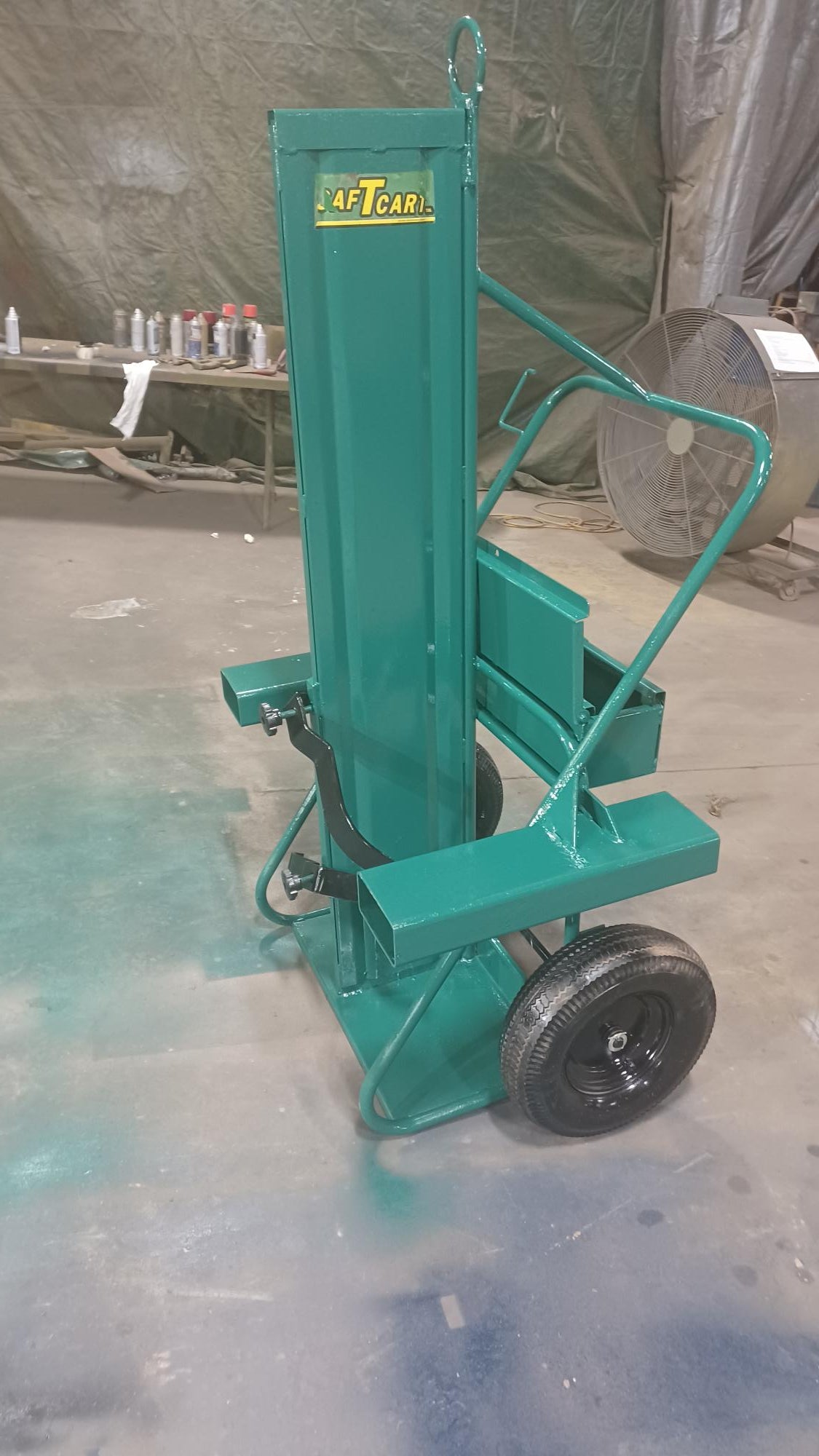 Saf-T-Cart 552-16FW-FL Dual Bottle Cart  -  Reconditioned