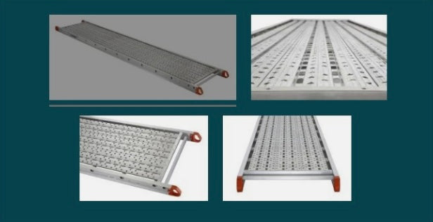 Louisville Aluminum Scaffold Plank 24" x 24' - 500 lb (QTY 5)