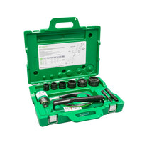 Greenlee 7306 Hydraulic Knockout Kit 11 Ton, 1/2" - 2" w/ Hand Pump - Reconditioned