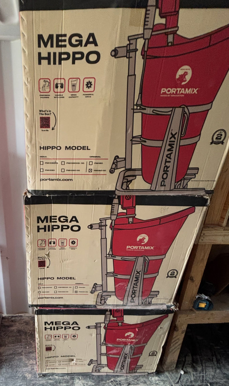 Portamix PMH80-110 Mega Hippo Gen I - New Surplus