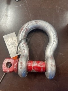 Crosby G-209 1 inch Load Tested Screw Pin Anchor Shackle-8-1/2 Ton WLL-Reconditioned