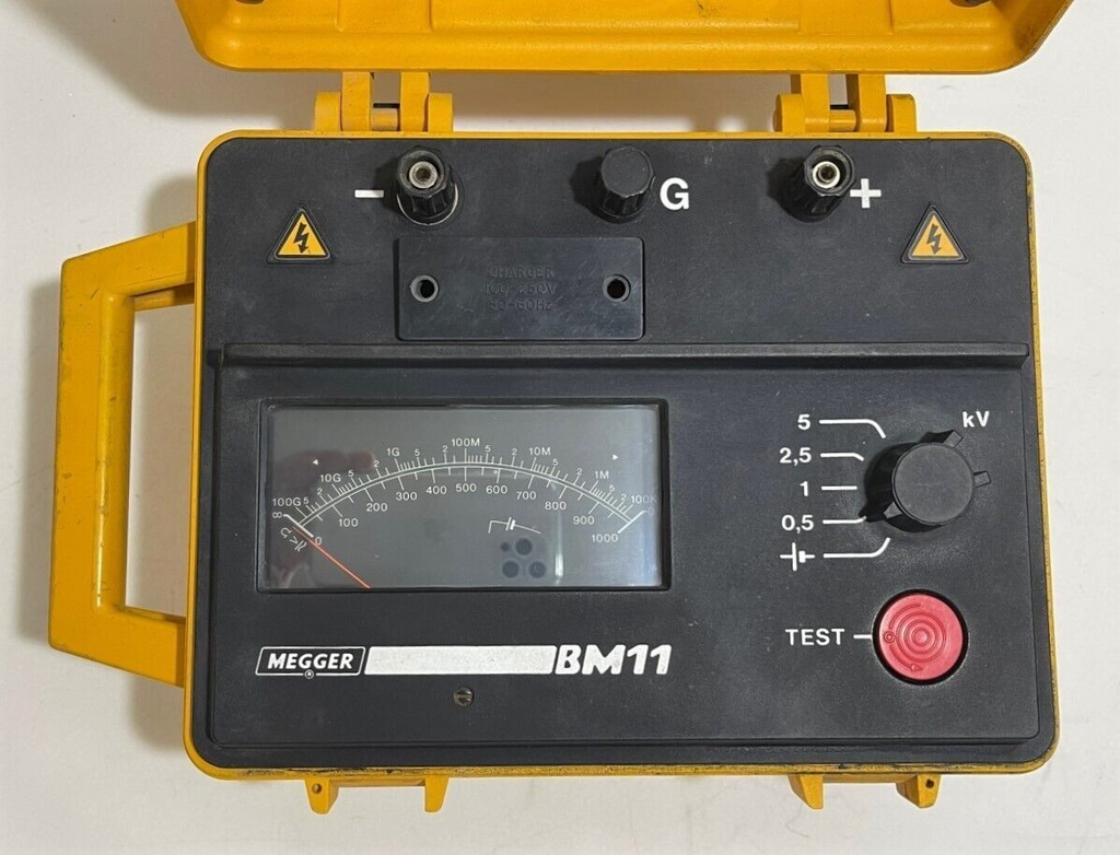 Megger Instruments BM11 Battery Megger Tester-Reconditioned w/ 1 Year Operational Warranty