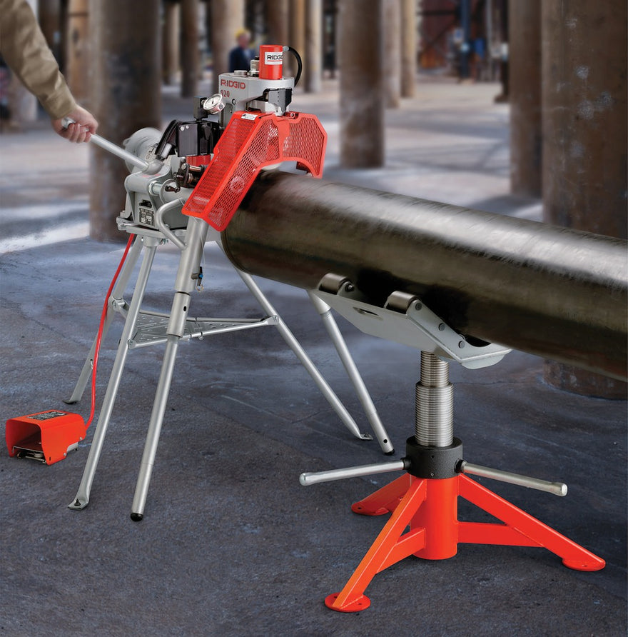 Ridgid 920 Roll Groover - 2" to 24" Pipe - Reconditioned