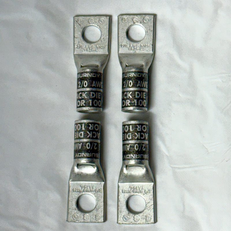 Burndy YA26LBOX Copper Compression Lug - 10pk - New Surplus