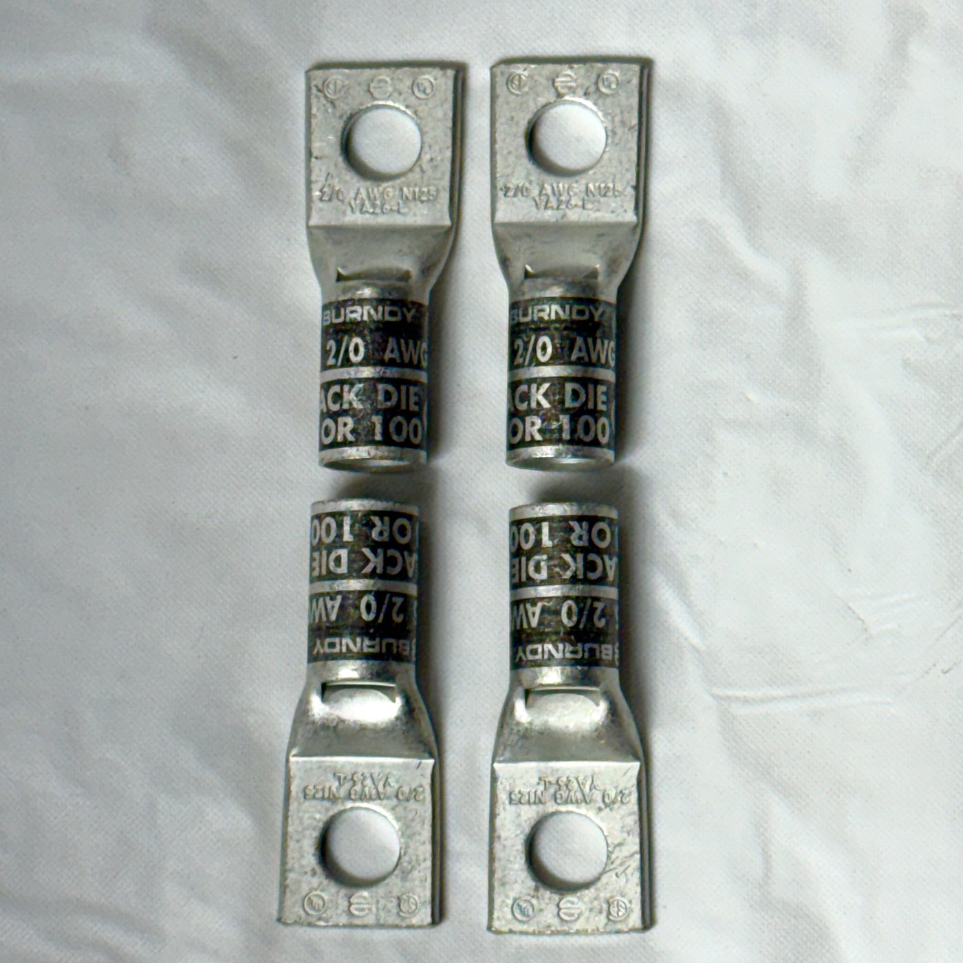 Burndy YA26LBOX Copper Compression Lug - 10pk - New Surplus