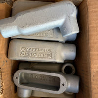 Appleton LR18 Conduit Body 1/2 in. 10 per box - New Surplus