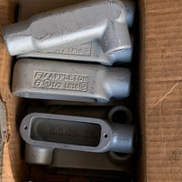 Appleton LR18 Conduit Body 1/2 in. 10 per box - New Surplus