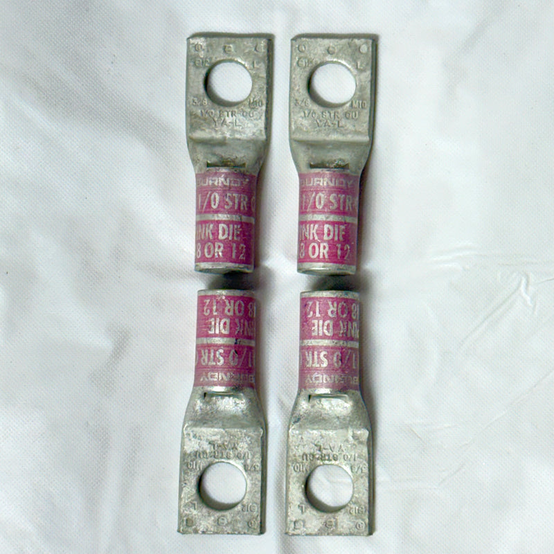 Burndy YA25L4BOX Copper Compression Lug - 10pk - New Surplus