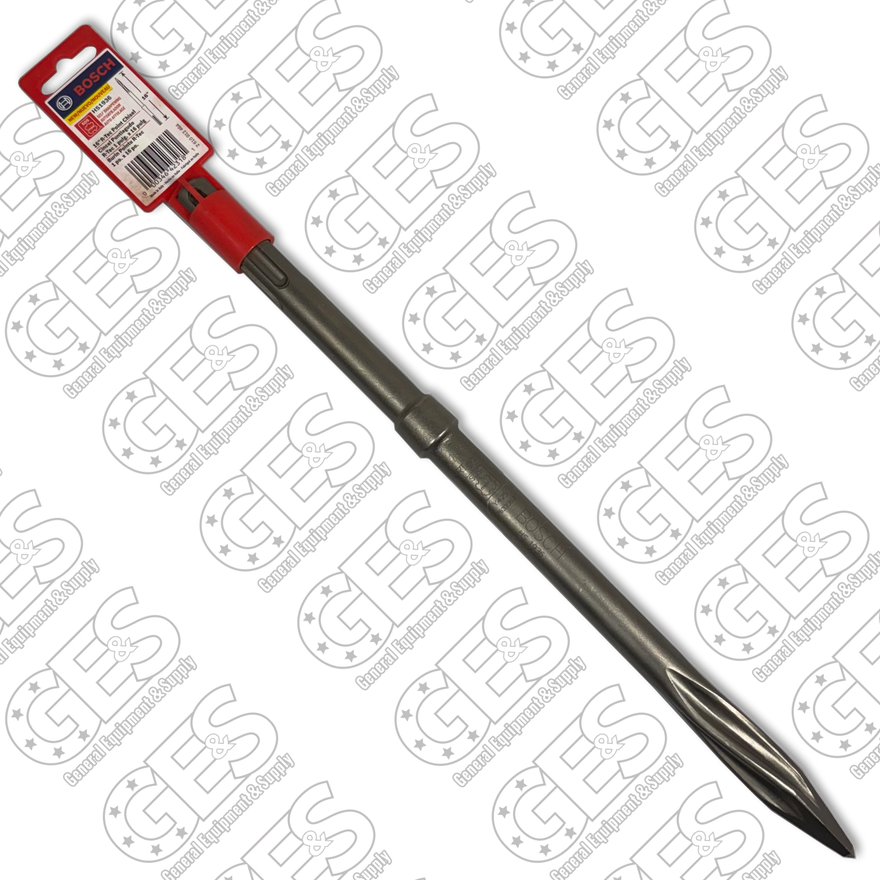Bosch HS1936 16" SDS-Max Hammer Steel R-Tec Star Point Chisel - New Surplus