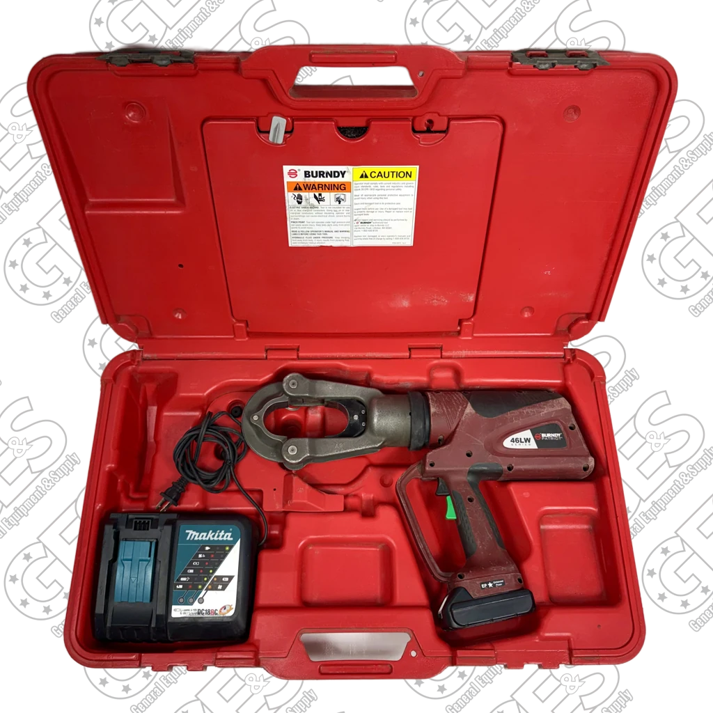 Burndy PAT46LW 15 Ton Hydraulic Crimping Tool - Used