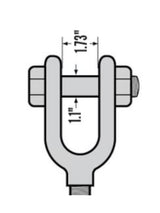 Turnbuckles Jaw & Jaw 24in. X 1-1/4in. Heavy Duty Galvanized Steel Rigging Hardware - New Surplus