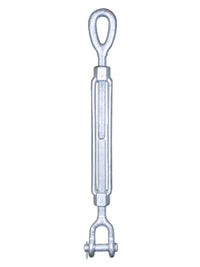 Turnbuckles Eye & Jaw 24in. X 1-1/2in. Heavy Duty Galvanized Steel Rigging Hardware - New Surplus