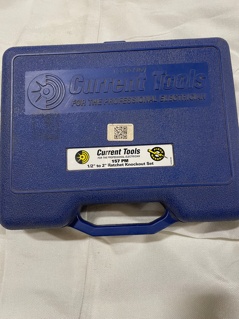 Current Tools 157PM Hydraulic Knockout Set - Reconditioned