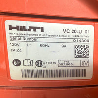 Hilti VC20-U Universal Vacuum Cleaner - Used