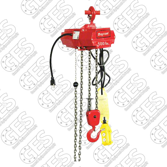 Dayton 2GTD2 Electric Chain Hoist - Reconditioned