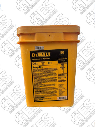 DeWalt 3/8"-1/2"-5/8" Bang-It Cast-in-Place Concrete Insert Anchors (50/Pkg.) - New Surplus