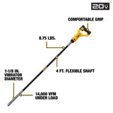 DeWalt DCE531B 20V MAX Pencil Vibrator (Tool Only) - New Surplus
