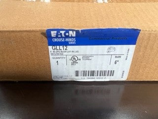 Eaton Crouse-Hinds GLL12 series GLL grounding bushing, Rigid-New Surplus