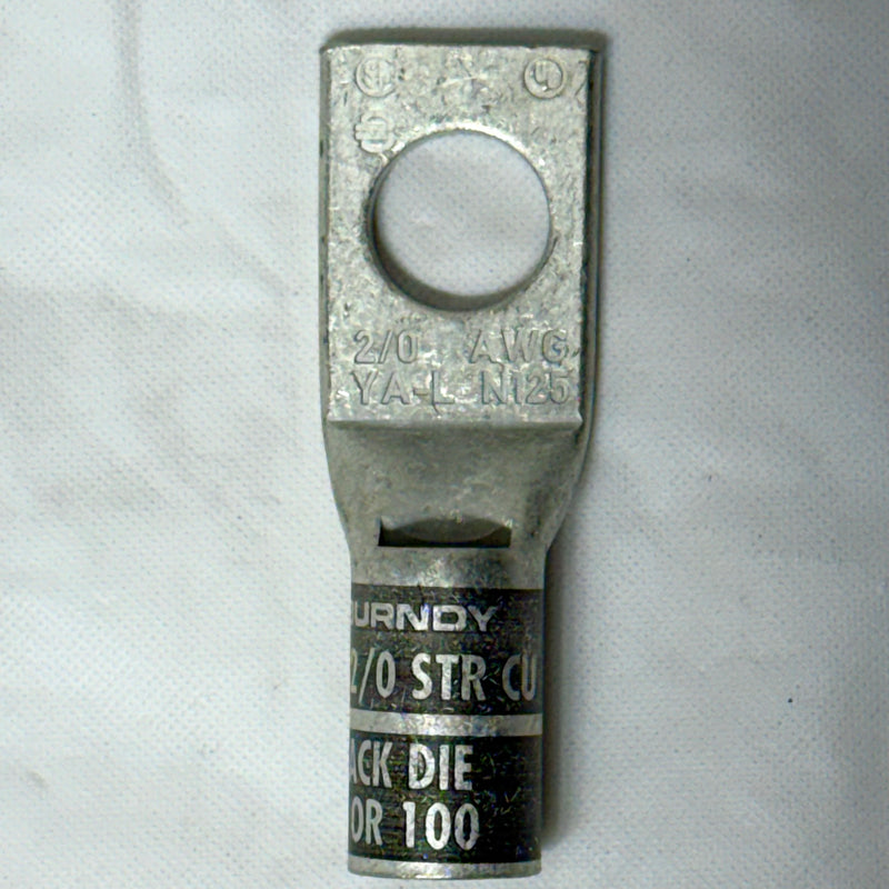 Burndy YA26L6BOX Copper Compression Lug - 10pk - New Surplus
