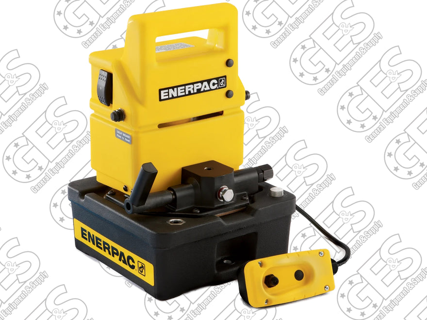 Enerpac PUJ1200B Electric Hydraulic Pump, 115V, 2-Speed, Manual Valve - Reconditioned