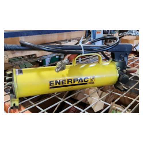 Enerpac P80, Two Speed, Hydraulic Hand Pump  with Hose Reconditioned and 1 Year Operational Warranty