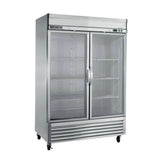 Maxx Cold MXSR-49GD Glass Door Reach In Refrigerator - Reconditioned