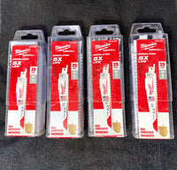 Milwaukee 48-00-8021 6" 5 TPI Sawzall Blade (25PK) - New Surplus
