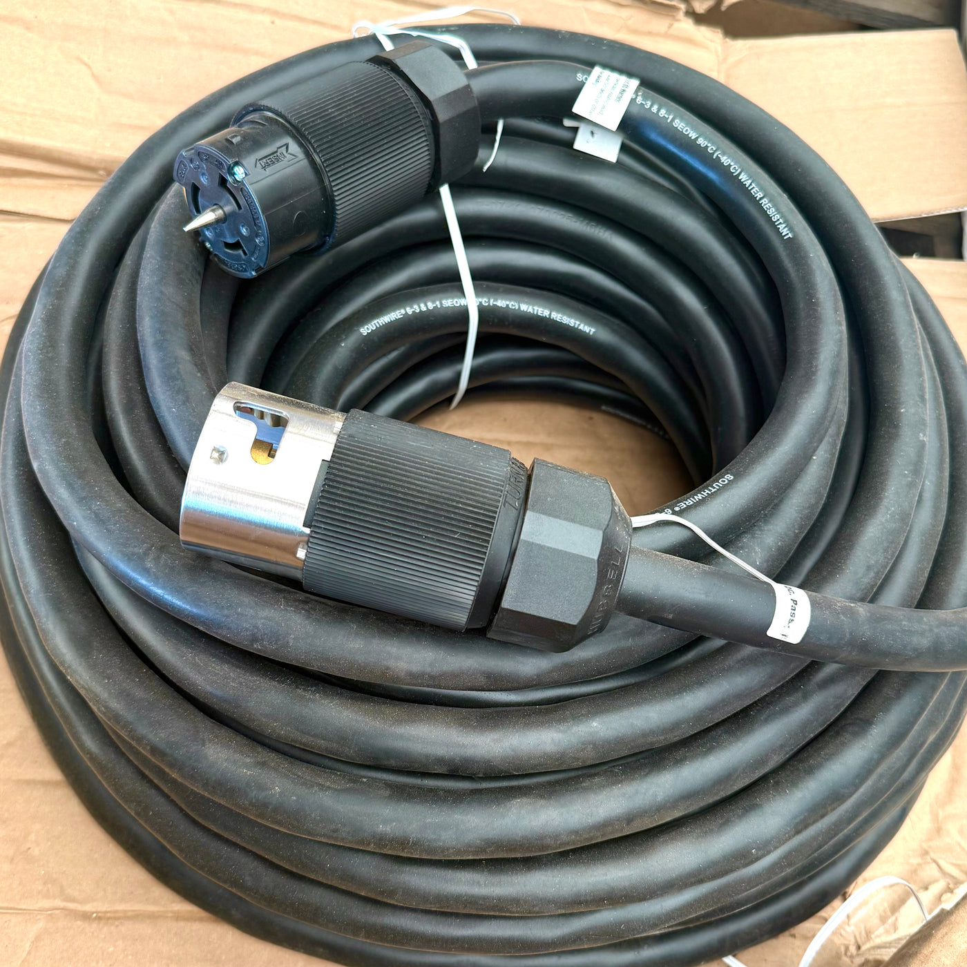Southwire 19190008 100ft, 50A, Temporary Power Extension Cord - New Surplus
