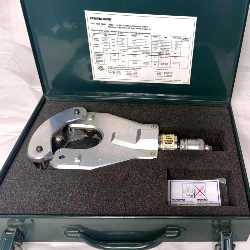 Greenlee RK06FT Remote Hydraulic Crimper - Reconditioned