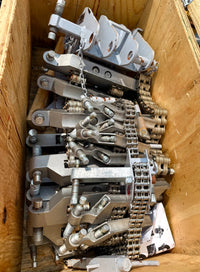 Mathey Dearman D251-1036 10" - 36" Double Chain Pipe Clamp - Reconditioned