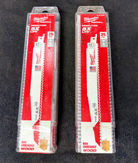 Milwaukee 48-00-8026 9" 5 TPI Sawzall Blade (25PK) - New Surplus