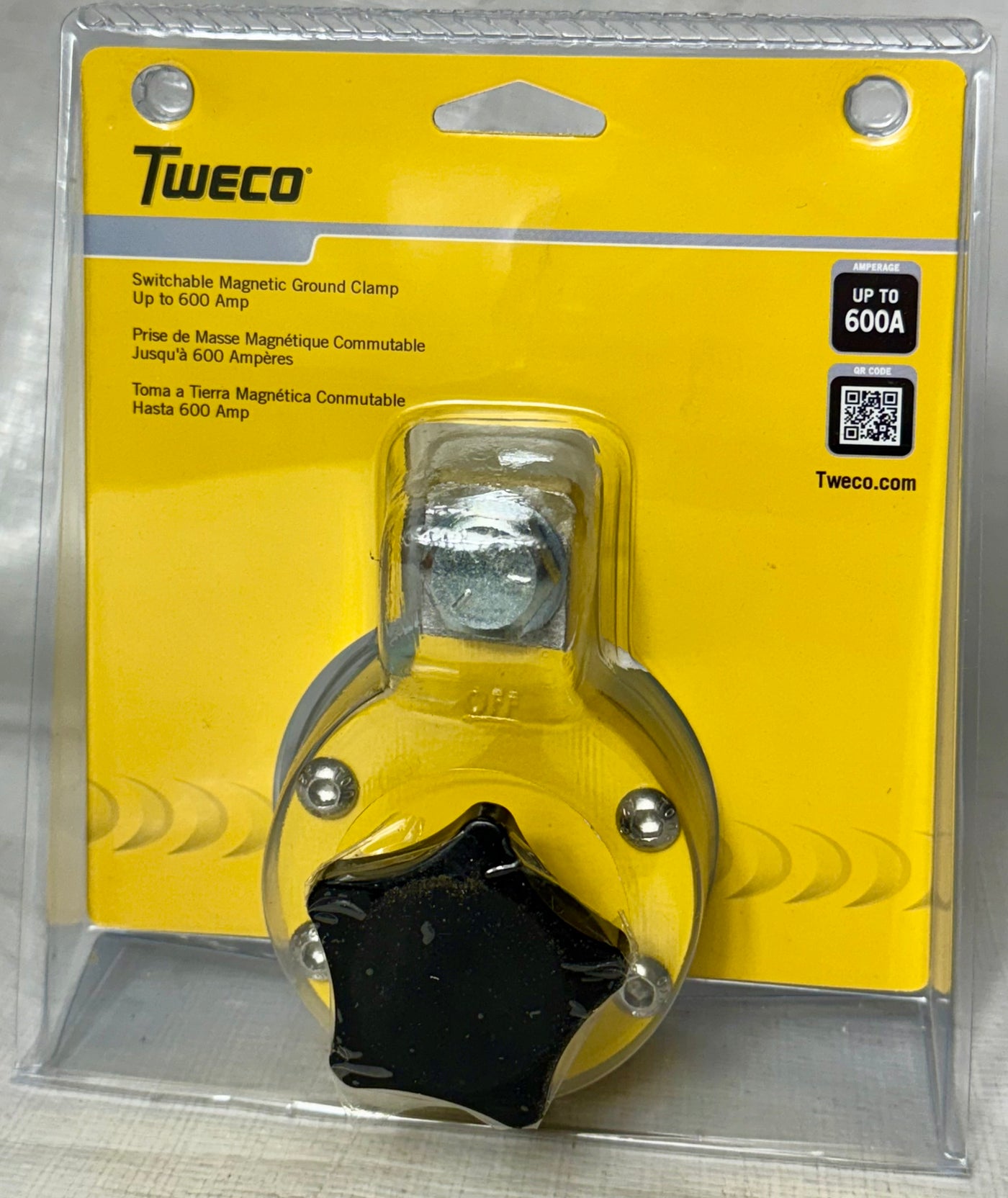 Tweco SMGC600 9255-1062 600A Switchable Ground Clamp - New Surplus